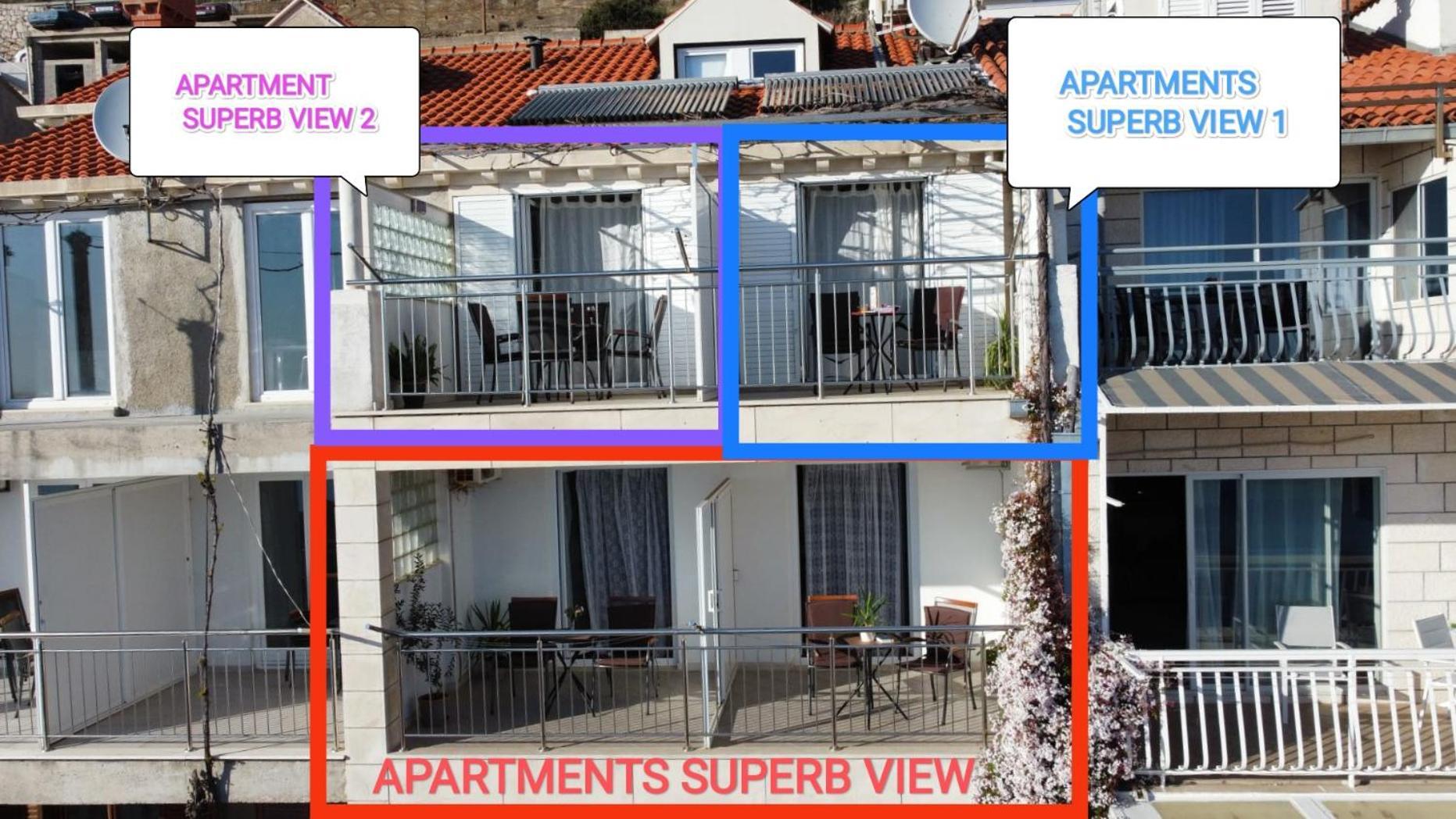 Apartments Superb View Дубровник Екстер'єр фото